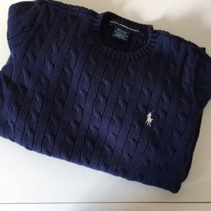 Ralph Lauren Sport Navy Sweater